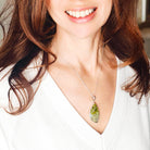 Hepburn and Hughes Isle of Skye Marble Pendant | Scotland Gift | 40mm Abstract | Sterling Silver