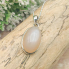 Hepburn and Hughes Madrassi Moonstone Pendant | Oval | Sterling Silver