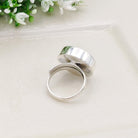 Hepburn and Hughes Minton Pottery Ring | Adjustable Band | 9th anniversary gift | Sterling Silver