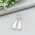 Hepburn and Hughes Preseli Bluestone 25mm Earrings | Stonehenge and Welsh Gift | Sterling Silver