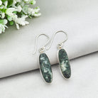 Hepburn and Hughes Preseli Bluestone 25mm Earrings | Stonehenge and Welsh Gift | Sterling Silver