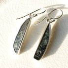 Hepburn and Hughes Preseli Bluestone Earrings in Sterling Silver | Stonehenge and Summer Solstice Gift