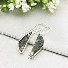 Hepburn and Hughes Preseli Bluestone Earrings in Sterling Silver | Stonehenge and Summer Solstice Gift