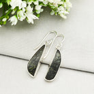Hepburn and Hughes Preseli Bluestone Earrings in Sterling Silver | Stonehenge and Summer Solstice Gift