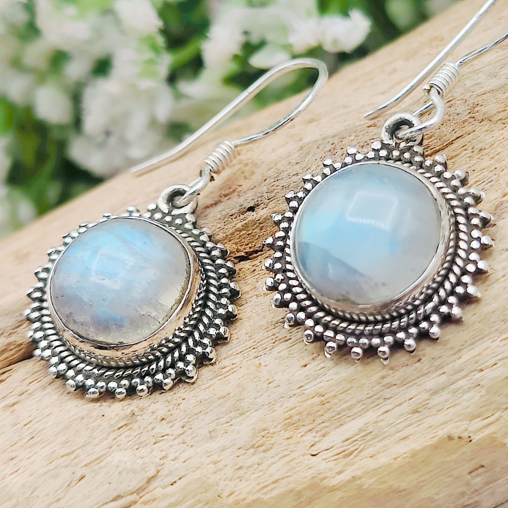 Rainbow Moonstone deals Earrings