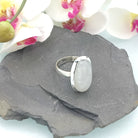 Hepburn and Hughes Rainbow Moonstone Ring | Oval | Two Styles | Sterling Silver