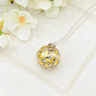 Hepburn and Hughes Sterling Silver Harmony Ball Pendant for Pregnancy | Angel Caller Necklace | Spiritual Gift