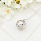 Hepburn and Hughes Sterling Silver Harmony Ball Pendant for Pregnancy | Angel Caller Necklace | Spiritual Gift