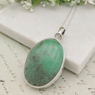 Hepburn and Hughes Turquoise Pendant | Blue gemstone necklace | Sterling Silver