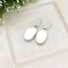 Hepburn and Hughes Upcycled Minton Pottery | 25mm Earrings | 9th Anniversary | Sterling Silver