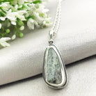 Hepburn and Hughes Welsh Preseli Bluestone Necklace | "Stonehenge" New Age Gift | Four Options | Sterling Silver