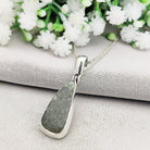 Hepburn and Hughes Welsh Preseli Bluestone Necklace | "Stonehenge" Pendant | Four Options | Sterling Silver