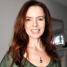 Hepburn and Hughes Welsh Preseli Bluestone Necklace | Stonehenge Spiritual Gift | Sterling Silver