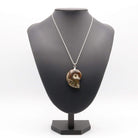 Hepburn and Hughes Ammonite Pendant, in Sterling Silver