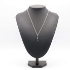 Hepburn and Hughes Blue John Pendant | Narrow Oblong | Sterling Silver