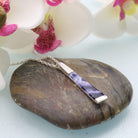 Hepburn and Hughes Blue John Pendant | Narrow Oblong | Sterling Silver