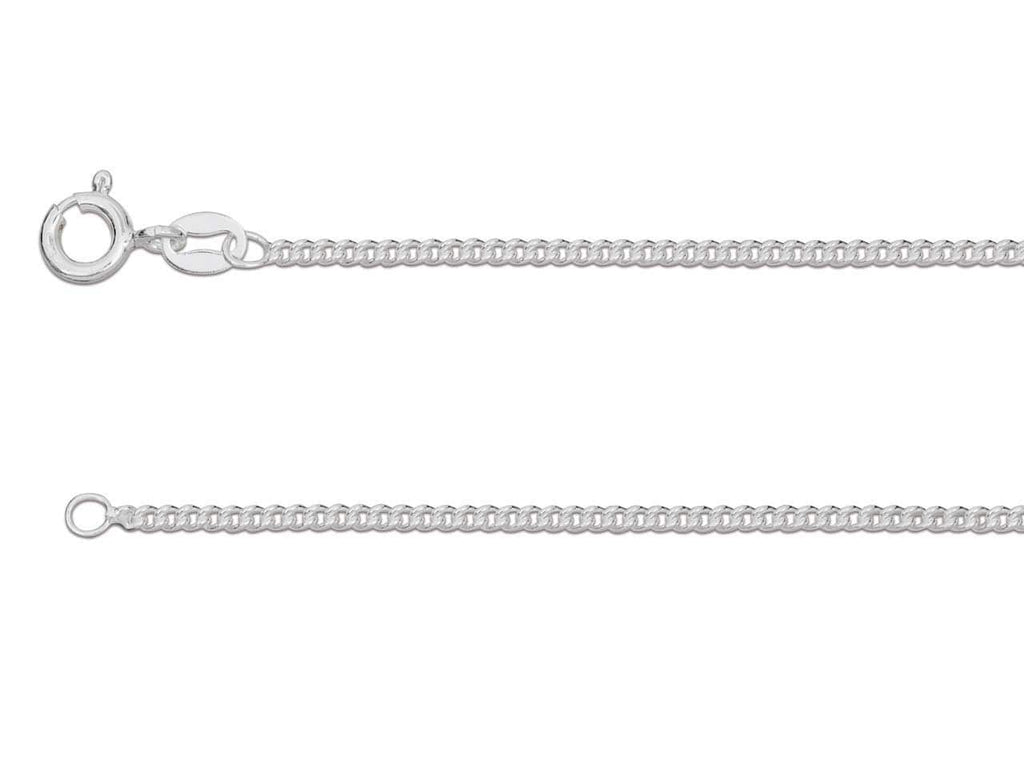 Hepburn and Hughes Curb Chain 24", Sterling Silver