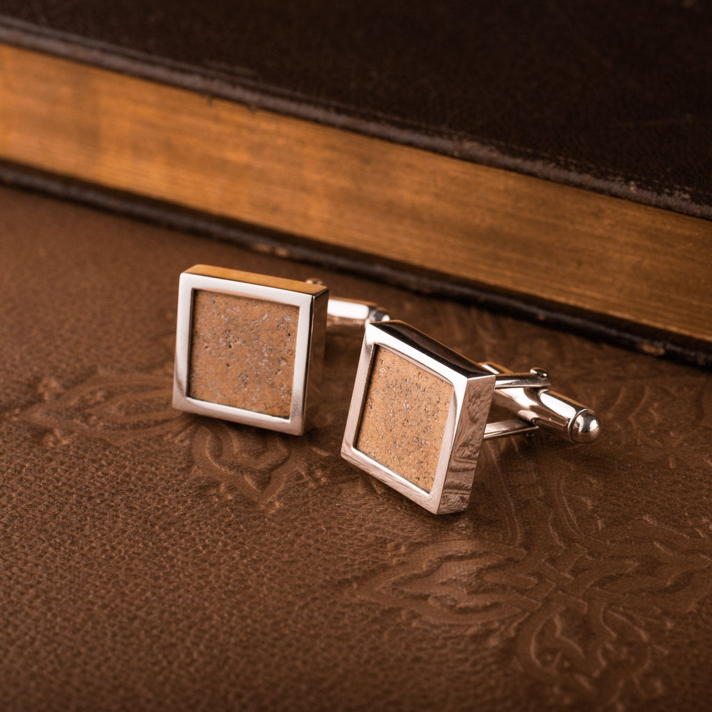 Hepburn and Hughes Houses of Parliament Cufflinks in Sterling Silver