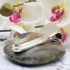 Hepburn and Hughes Ocean Jasper Pendant | Abstract | Sterling Silver