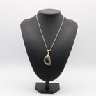 Hepburn and Hughes Ocean Jasper Pendant | Abstract | Sterling Silver