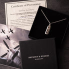 Hepburn and Hughes Spitfire Pendant | Made with Original Spitfire Fuselage | Set in Sterling Silver