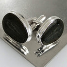 Hepburn and Hughes Trilobite Cufflinks in Sterling Silver