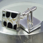 Hepburn and Hughes Troca Sterling Silver Cufflinks