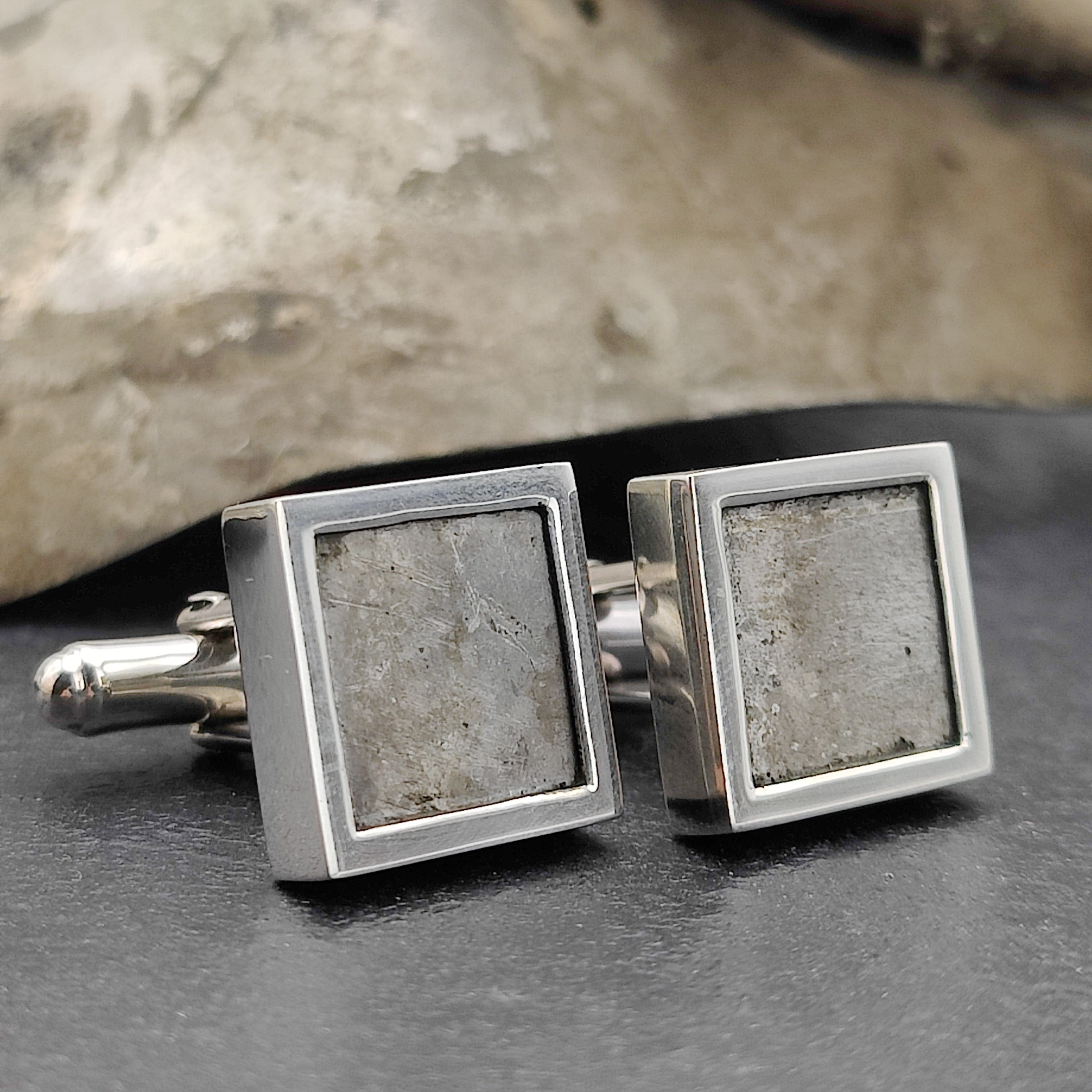 Hepburn and Hughes WW2 Hurricane Cufflinks | Made from original parts | Sterling Silver