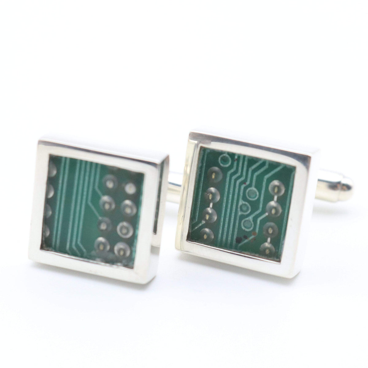 Cufflinks Computer ZX Spectrum Computer Cufflinks | Circuit Board | Computer Gift | Sterl ...