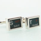 Hepburn and Hughes ZX Spectrum Keyboard Cufflinks in Sterling Silver