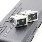 Hepburn and Hughes ZX Spectrum Keyboard Cufflinks in Sterling Silver