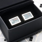 Hepburn and Hughes ZX Spectrum Keyboard Cufflinks in Sterling Silver